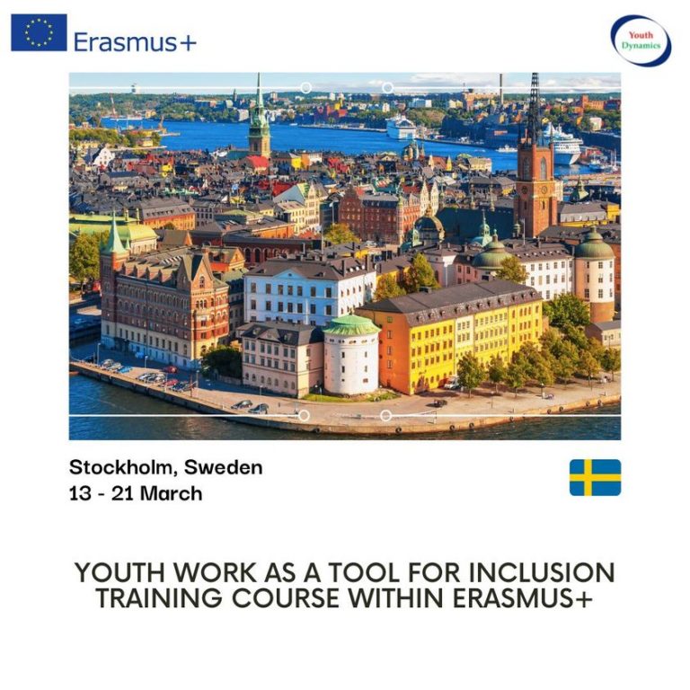 Ευκαιρία Συμμετοχής Erasmus+ (Youth Training) στην Σουηδία