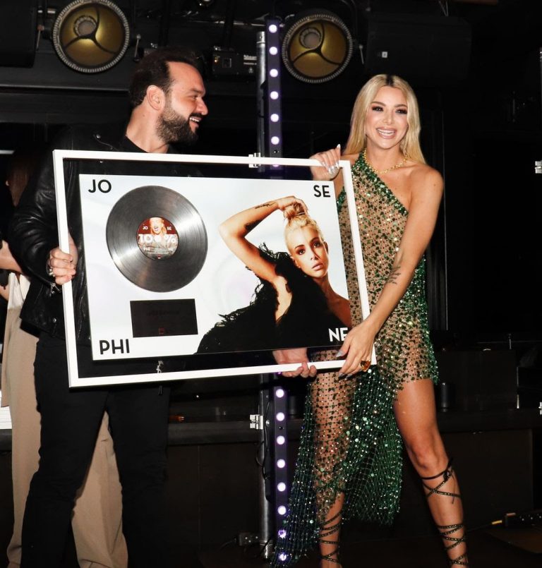 Josephine: Η λαμπερή απονομή του πλατινένιου album «100%» Μία μοναδική βραδιά, με εκλεκτούς καλεσμένους και πολλή μουσική