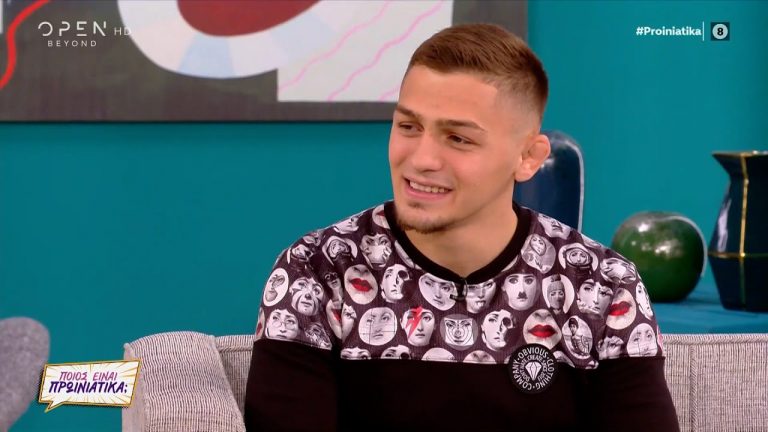 Ο Γ. Πηλίδης για το survivor, την σύντροφό του και τον αθλητισμό