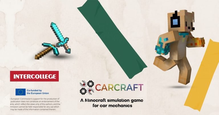Carcraft: Ένα παιχνίδι προσομοίωσης Minecraft στον τομέα τη Μηχανικής Αυτοκινήτων