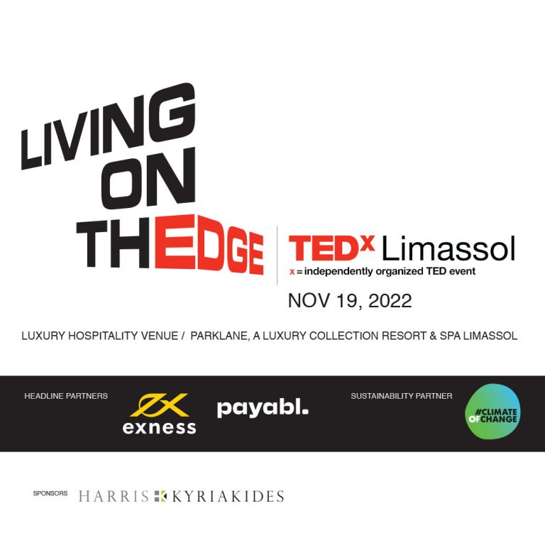 H Harris Kyriakides σύμμαχος του πολυαναμενόμενου TEDxLimassol