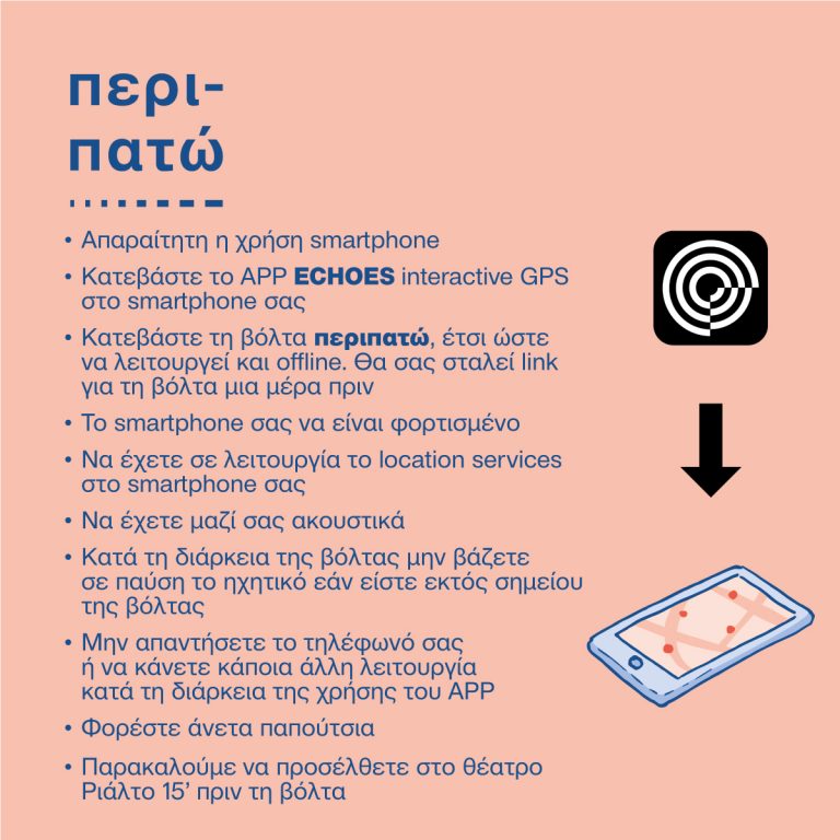 ‘Περιπατώ’ ένας περίπατος με κύριο πρωταγωνιστή το Θέατρο Ριάλτο.