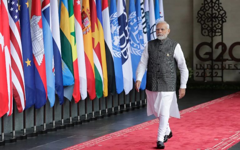 Η Ινδία θα ηγείται των G20 μέχρι τον Νοέμβριο του 2023