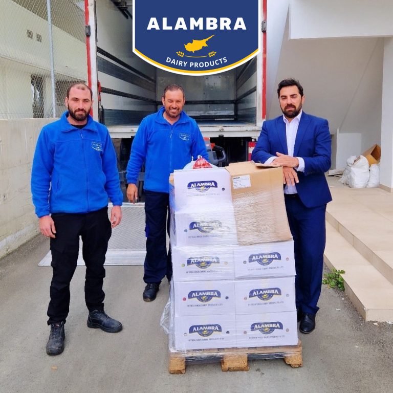 Η Γαλακτοβιομηχανία ΑΛΑΜΠΡΑ στηρίζει τους σεισμόπληκτους σε Τουρκία & Συρία