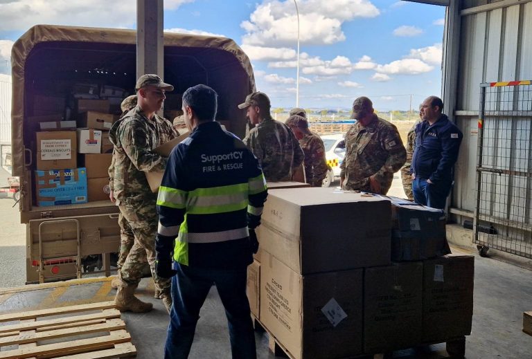 SupportCY: Αποστολή Ανθρωπιστικής Βοήθειας στους σεισμόπληκτους