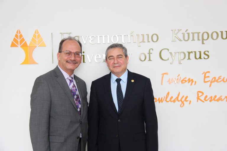 ΕΠΙΣΚΕΨΗ ΑΝΤΙΠΡΟΣΩΠΕΙΑΣ ΑΠΟ ΤΟ UNIVERSITY AT ALBANY – STATE UNIVERSITY OF NEW YORK (SUNY) ΣΤΟ ΠΑΝΕΠΙΣΤΗΜΙΟ ΚΥΠΡΟΥ