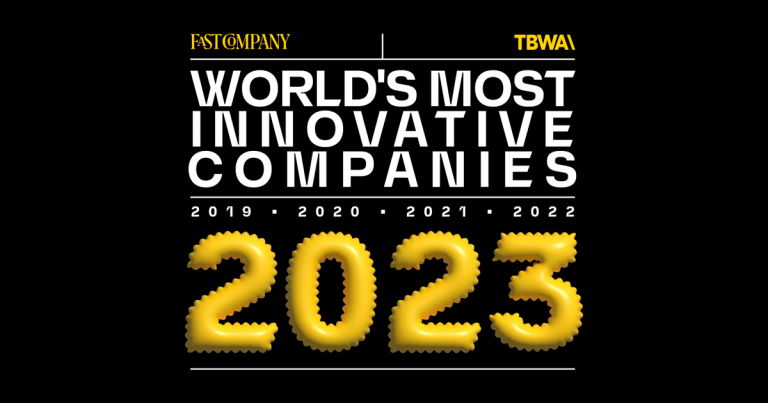 Η TBWA\Worldwide ξανά στη λίστα του Fast Company με τις πιο καινοτόμες εταιρείες του κόσμου!