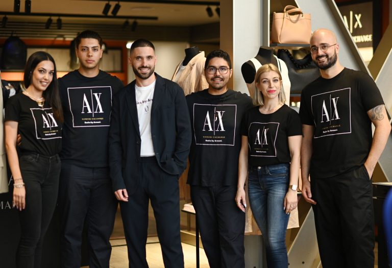 A|X Armani Exchange  Το ιταλικό brand γιόρτασε το καλοκαίρι με μια μοναδική fashion shopping εμπειρία