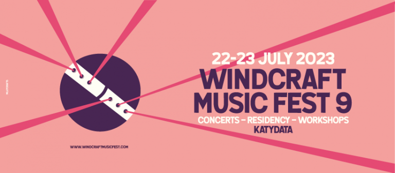 Windcraft Music Fest 9  Η τζαζ σμίγει με τις μουσικές παραδόσεις του κόσμου σε ένα φεστιβάλ με πρωταγωνιστές τα πνευστά 22-23 Ιουλίου 2023 , Κατύδατα Σολέας