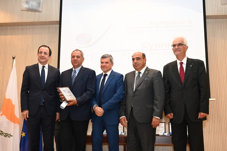 Με το κυπριακό Βραβείο Εξαγωγών 2021 τιμήθηκε η MUSKITA ALUMINIUM INDUSTRIES