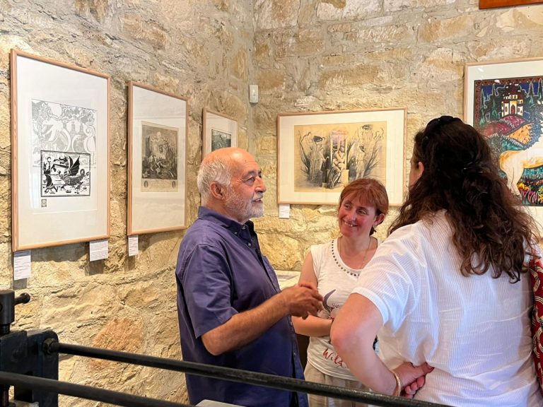 ΤΕΠΑΚ/Επιστημονικό Εργαστήριο για την τουριστική ανάπτυξη και αειφορία σε ορεινές και απομακρυσμένες περιοχές: Eπίσκεψη στο Μουσείο Χαρακτικής Χαμπή Τσαγγάρη στα Πλατανίστεια