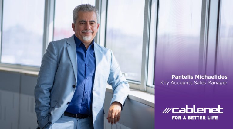 Η Cablenet καλωσορίζει τον Παντελή Μιχαηλίδη ως τον  Νέο Key Accounts Sales Manager.