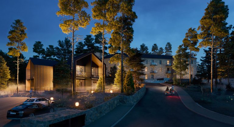 Συνεχίζονται οι εργασίες αποκατάστασης και ανακαίνισης του ξενοδοχείου Βερεγγάρια στον Πρόδρομο