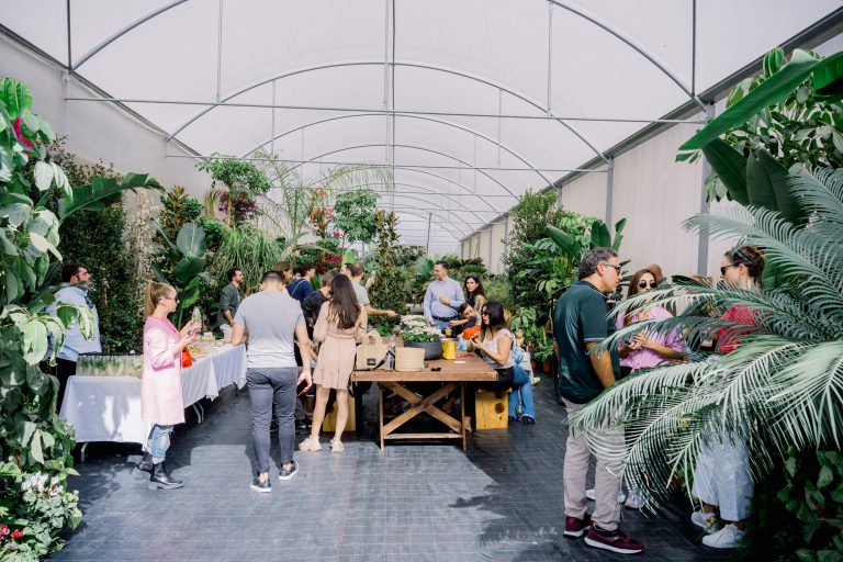 OUTDOOR CREATIONS Ένα αναπάντεχο brunch σε θερμοκήπιο!