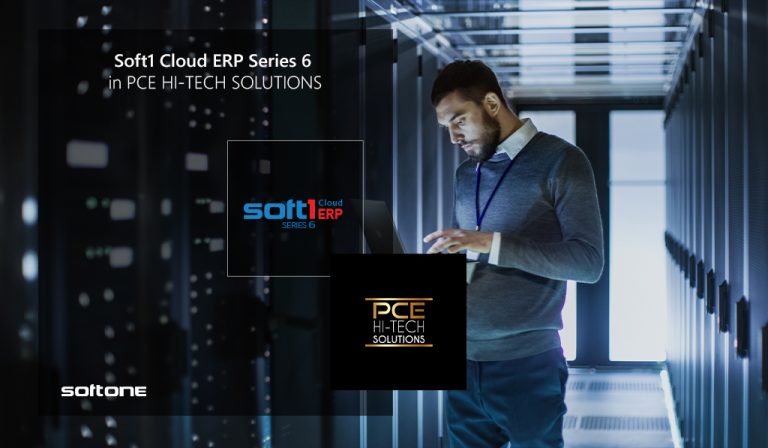 H PCE HI-TECH SOLUTIONS επενδύει στο Soft1 Cloud ERP Series 6 για τον ψηφιακό μετασχηματισμό της λειτουργίας της
