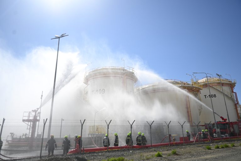 Επιτυχής άσκηση πυρόσβεσης στο υπερσύγχρονο τερματικό της ΕΚΟ Κύπρου  στο Βασιλικό!