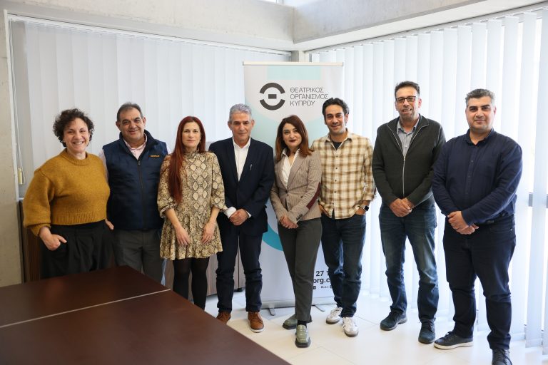 Συνάντηση γνωριμίας και ενημέρωσης του νέου Δ.Σ. ΘΟΚ με την Ένωση Ηθοποιών Κύπρου και την Κλαδική Καλλιτεχνών Θεάτρου ΣΗΔΗΚΕΚ-ΠΕΟ