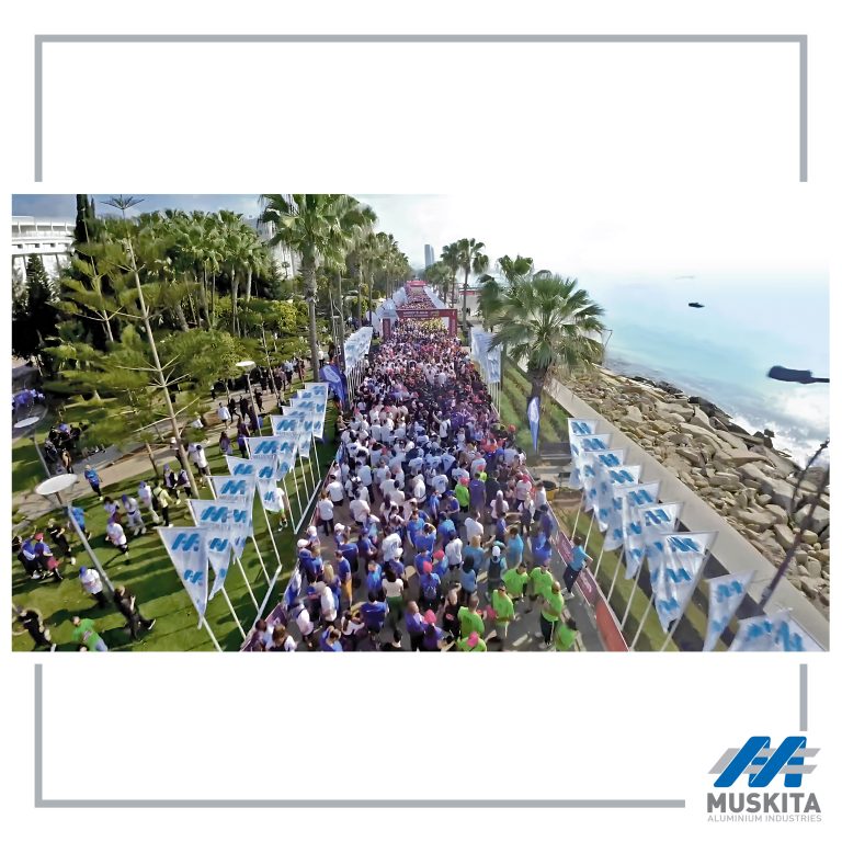 Η Ενεργή Συμμετοχή της MUSKITA στον ΟΠΑΠ Μαραθώνιο Λεμεσού και η πρωτοποριακή της προσφορά στην περιβαλλοντική προστασία