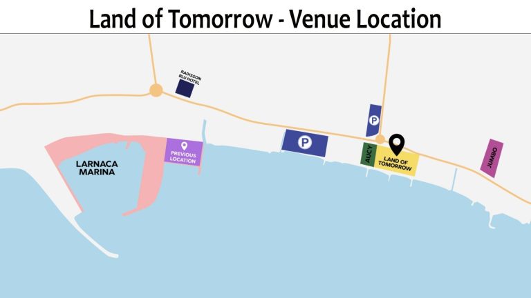 ΜΕΤΑΦΕΡΟΝΤΑΙ ΟΙ ΣΥΝΑΥΛΙΕΣ ΔΙΕΘΝΩΝ ΣΤΑΡ ΣΤΟ “LAND OF TOMORROW” ΣΤΗ ΛΑΡΝΑΚΑ Οι μεγάλες συναυλίες των Sir Tom Jones και Ed Sheeran θα πραγματοποιηθούν σε παρακείμενη τοποθεσία στον κόλπο της Λάρνακας.