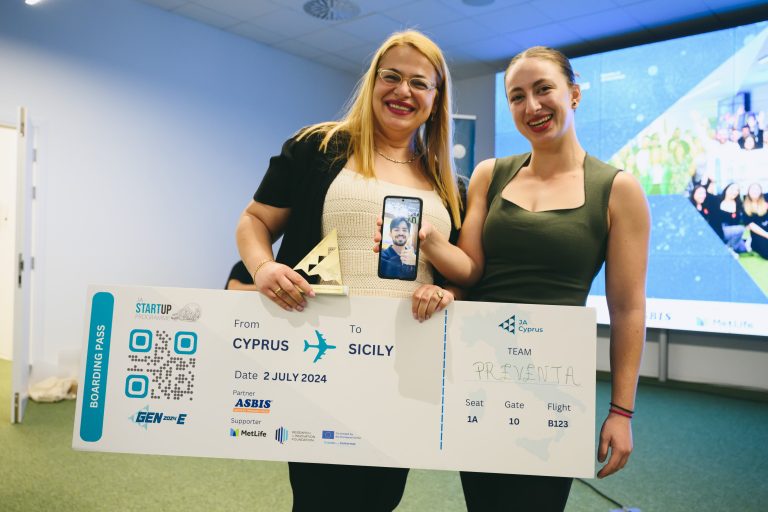 ΤΕΛΙΚΟΣ ΚΑΙ ΤΕΛΕΤΗ ΒΡΑΒΕΥΣΗΣ «StartUp 2024»  Η «Preventa» κέρδισε το εισιτήριο για την Κατάνια!