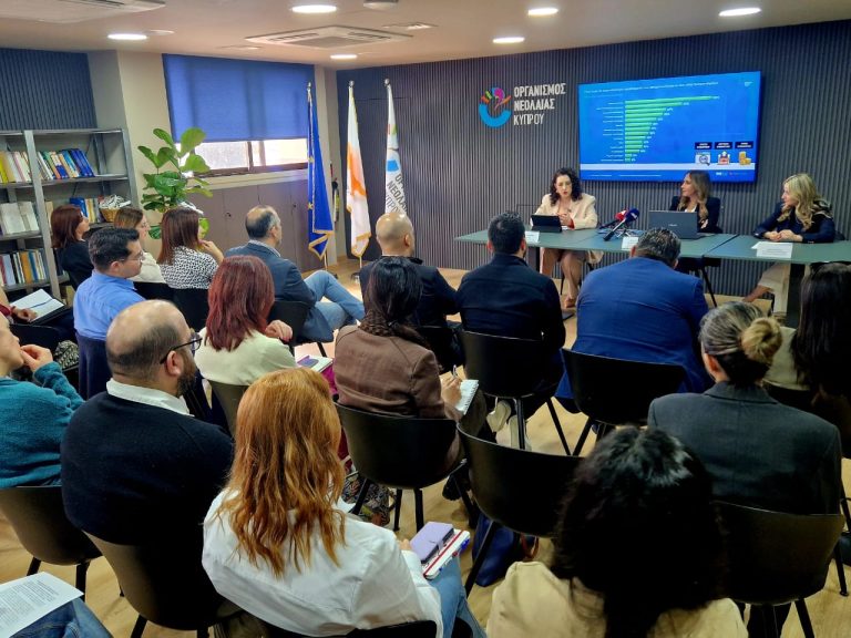Παρουσίαση αποτελεσμάτων της 6ης παγκύπριας ποσοτικής έρευνας «Νεοβαρόμετρο» του Οργανισμού Νεολαίας Κύπρου