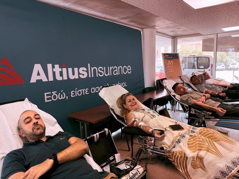 Altius Insurance: Ημέρα Αιμοδοσίας