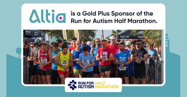 Η Altia Χρυσός Χορηγός του Run For Autism Half Marathon 2025