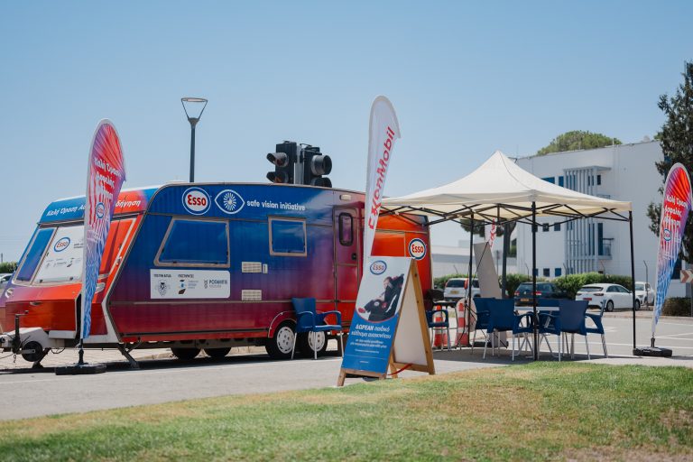 Η ExxonMobil Κύπρου παρουσίασε το πρόγραμμα “ESSO Safe Vision” για την πρόληψη τροχαίων μέσω δωρεάν οπτικομετρήσεων