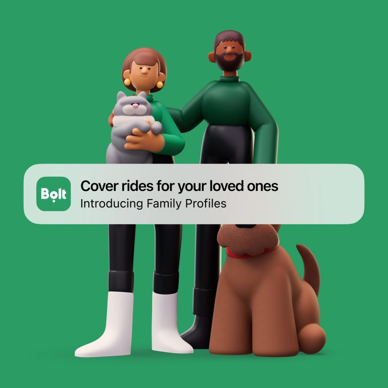 Η Bolt λανσάρει πρώτη το Family Profile στην Κύπρο και διευκολύνει τις οικογένειες στη χρήση της υπηρεσίας μετακίνησης
