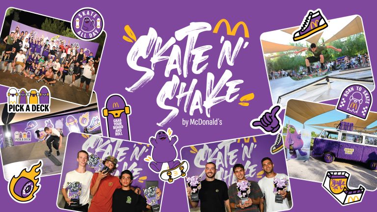 Skate n’ Shake Fun Day με το Grimace Shake!