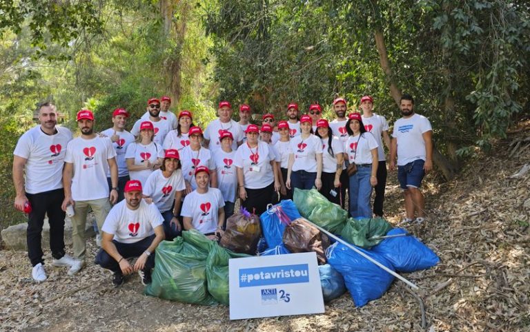 Η Coca-Cola ΗΒC Kύπρου συμμετείχε ενεργά στην εκστρατεία #potavristou στο πλαίσιο της ημέρας World Clean Up Day