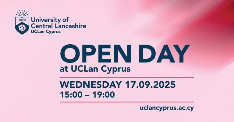 Ένας κόσμος γεμάτος ευκαιρίες σε περιμένει στο Open Day του Πανεπιστημίου UCLan Cyprus