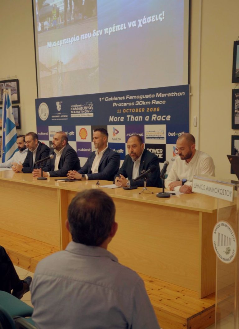 Ανακοινώθηκε ο 1ος Cablenet Famagusta Marathon – Protaras 30km Race, “More than a Race”