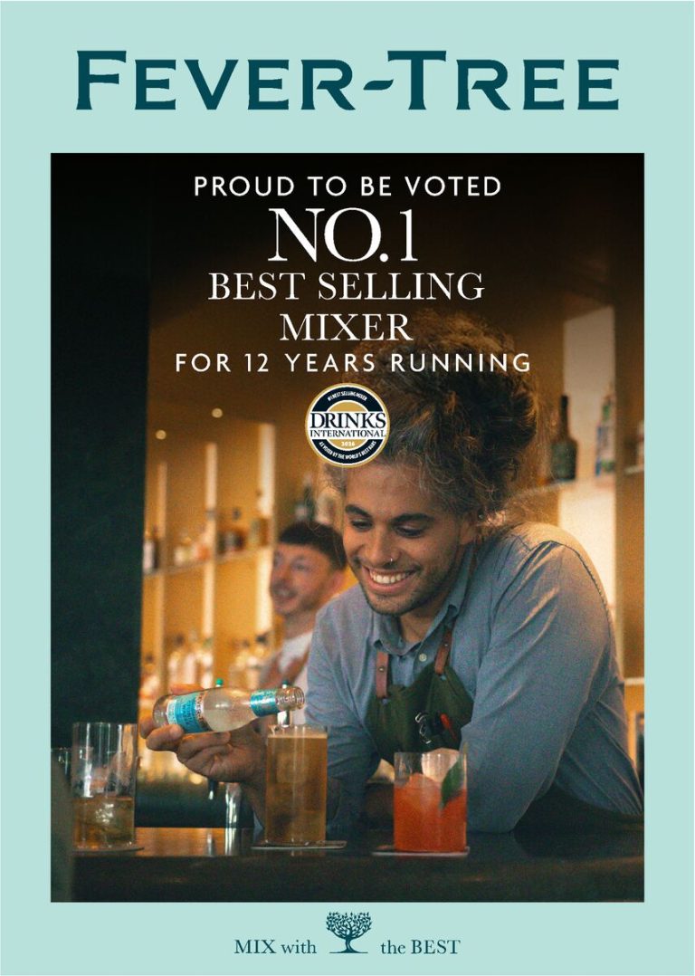 Fever-Tree: Νο 1 Best Selling Mixer Brand για 12η συνεχόμενη χρονιά