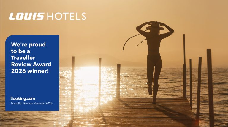Παγκόσμια Διάκριση της Louis Hotels από την Booking.com! Ο Όμιλος απέσπασε βαθμολογία 9,0 στα 10 στα Traveller Review Awards 2026.