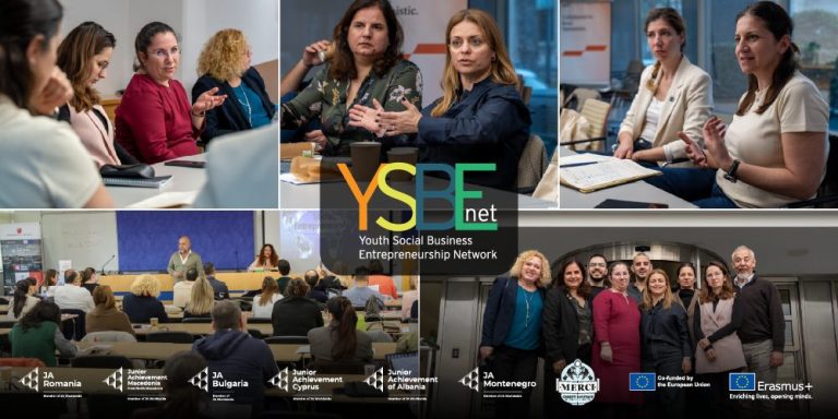 Junior Achievement των Βαλκανίων ενώνουν τις δυνάμεις τους: Πρώτη συνάντηση της κοινοπραξίας του έργου YSBE Net στην Κύπρο