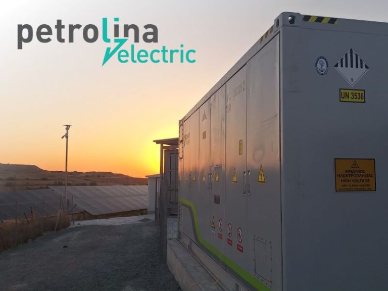 Η Petrolina Electric, πρώτος συμμετέχων στην κυπριακή Αγορά Ηλεκτρισμού που διαχειρίζεται εμπορικά ενέργεια από υβριδικό σύστημα ΑΠΕ με αποθήκευση ενέργειας
